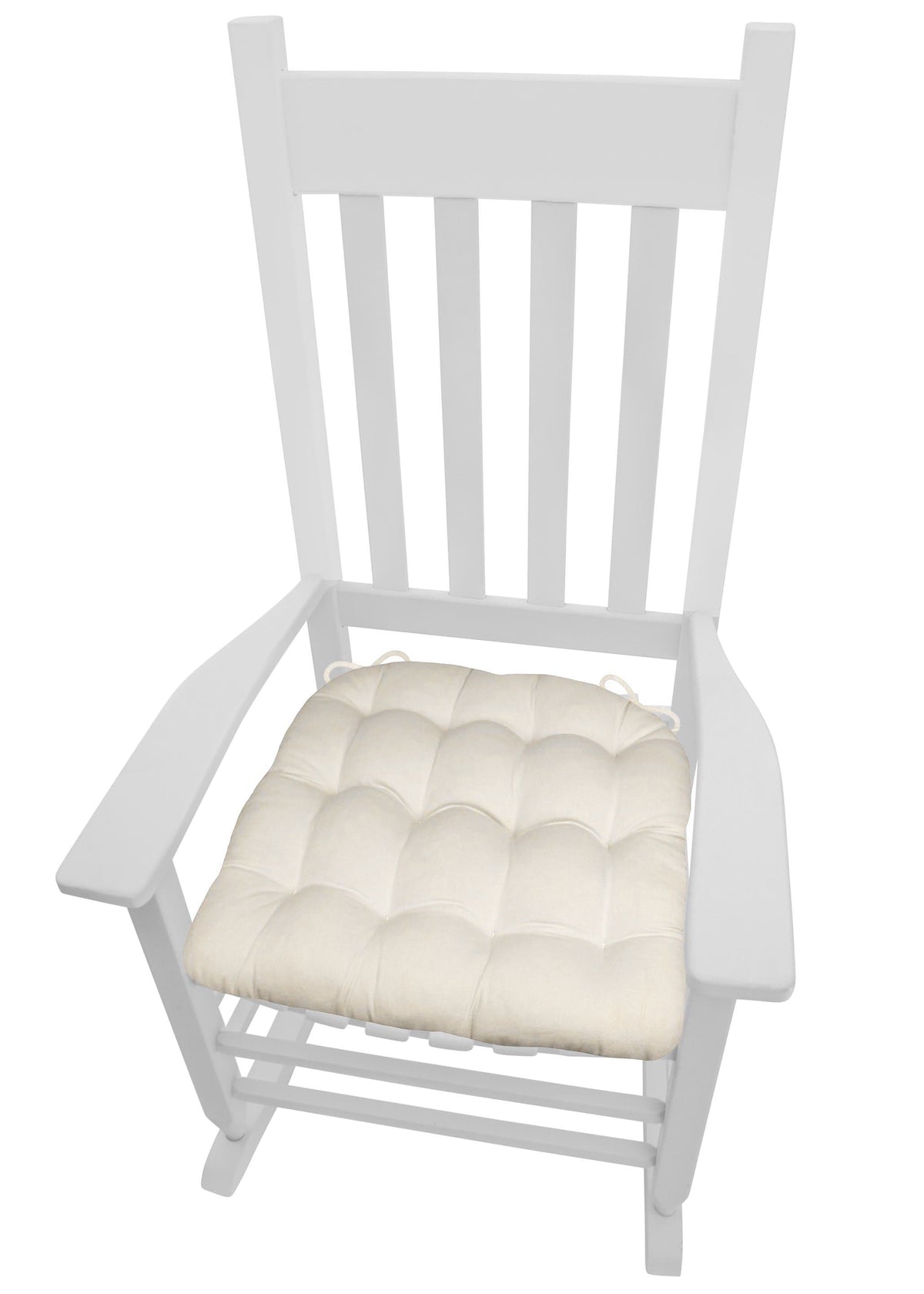 Cotton Duck Natural Solid Color Industrial Chair Cushions - Latex Foam –  Barnett Home Decor